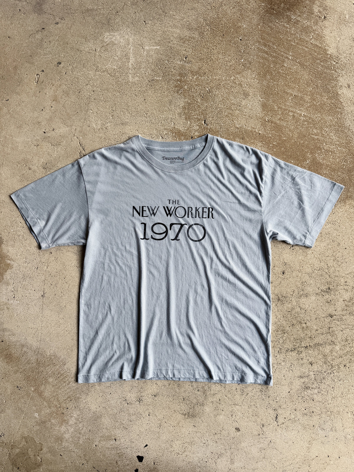New worker1970 vintage style tee