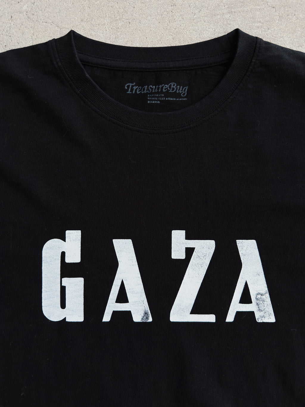 GAZA vintage style t-shirt