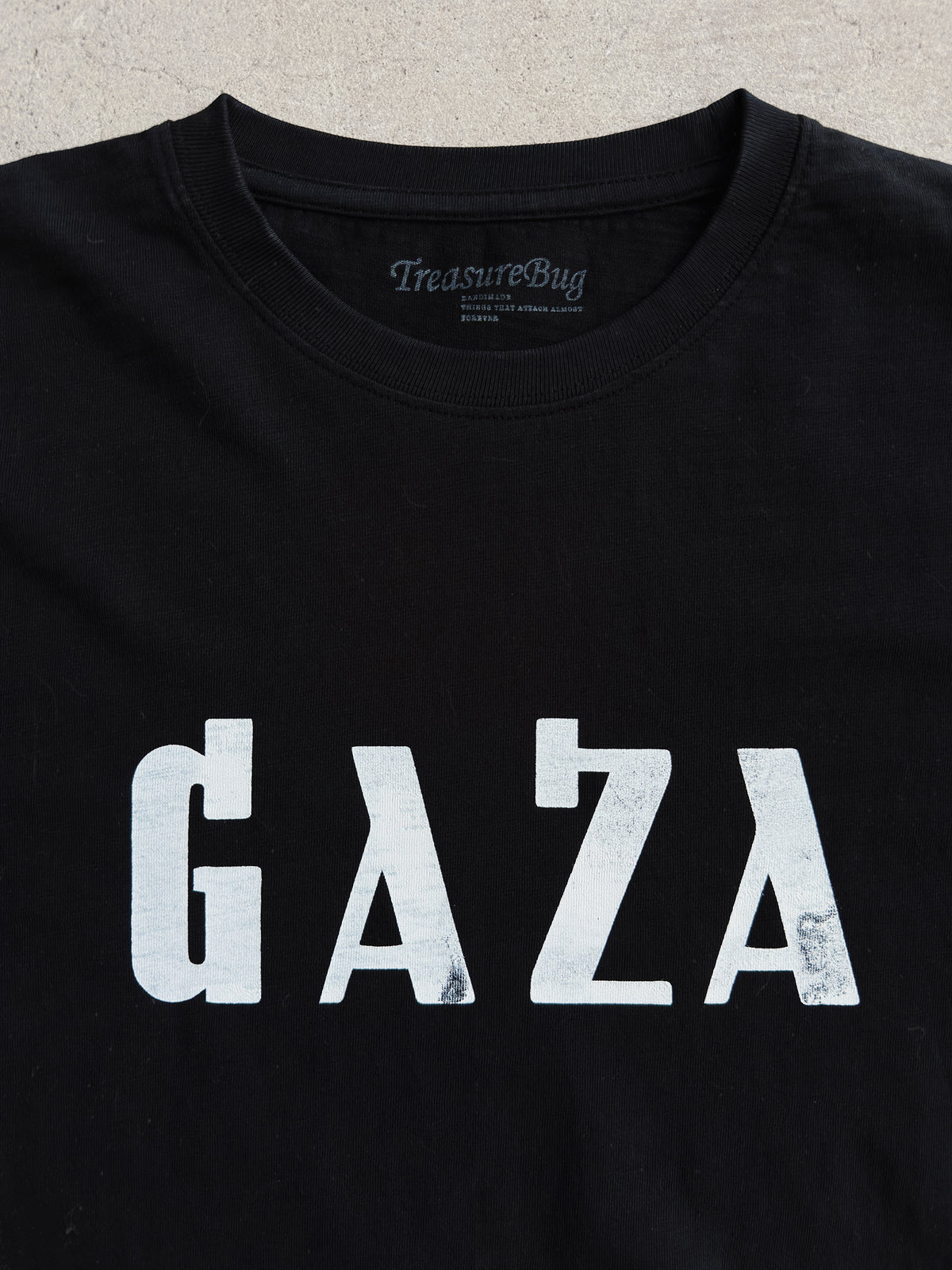 GAZA vintage style t-shirt
