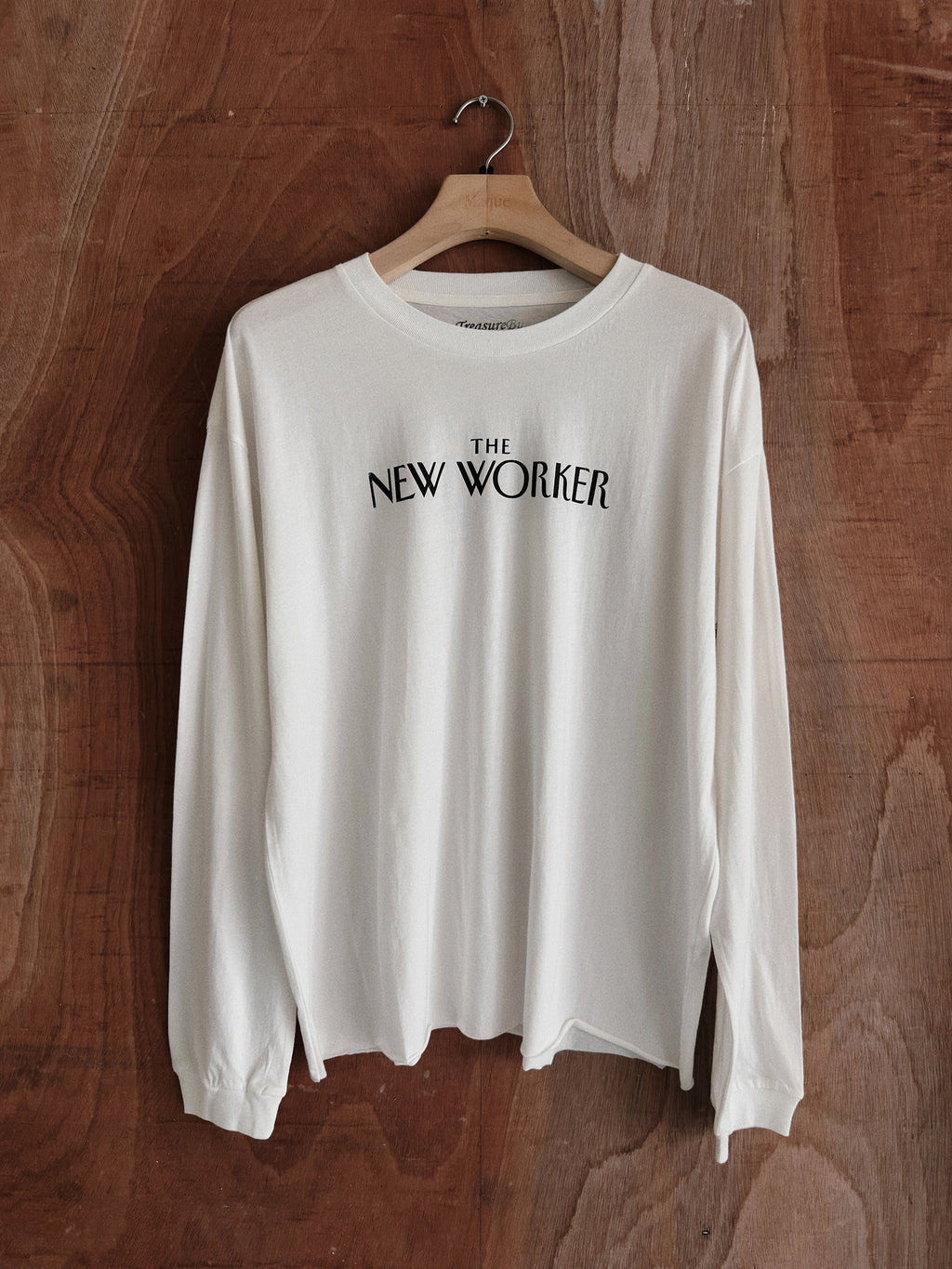 vintage style screen printing long sleeve t shirt