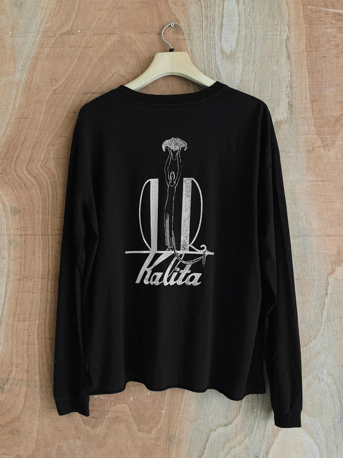 new vintage screen printing remake long sleeve t shirt
